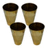 Brass Tumbler Glass 214g Pack of 4