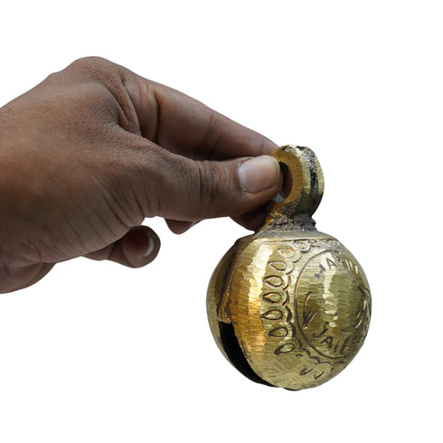 Brass Ten Ghungroo Ankle Bells 127g Set 1