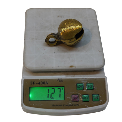 Brass Ten Ghungroo Ankle Bells 127g Set 1