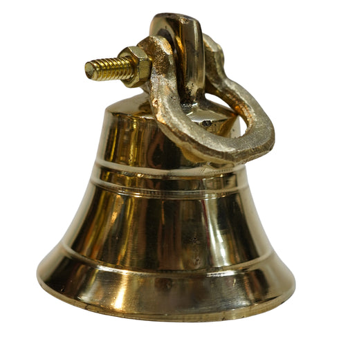 India Hanging Brass Bell 185g Set 1