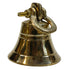 India Hanging Brass Bell 185g Set 1