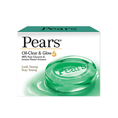 Pears Bathing Soap Oil Clear And Glow