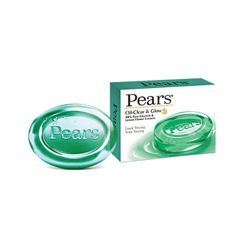 Pears Bathing Soap Oil Clear And Glow