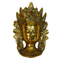 Golden Metal Tara Face Mask Wall Hanging 254g Set 1