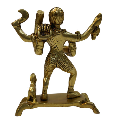 Batuka Bhairav Brass Idol 447g Set 1