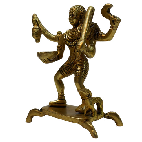 Batuka Bhairav Brass Idol 447g Set 1
