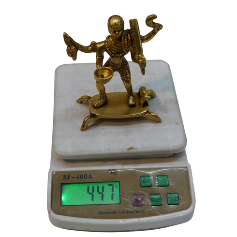 Batuka Bhairav Brass Idol 447g Set 1