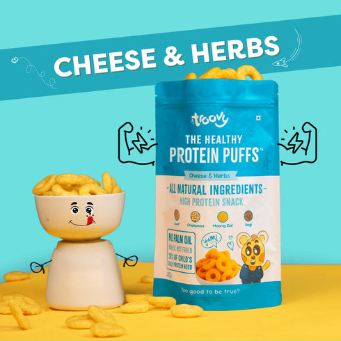Troovy The Healthy High Protein Puffs| Mix Pack