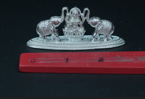 Pure Silver Gaja Laxmi 30g By Mahita Collections