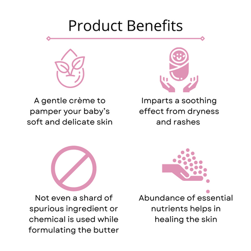 Omorfee India Milk Kissed Baby Body Butter