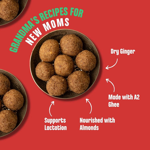 Early Foods Dry Ginger Ghee Laddoos