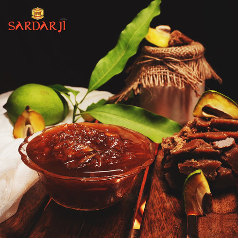 Sardar Ji Papad Aam Meetha Lachha