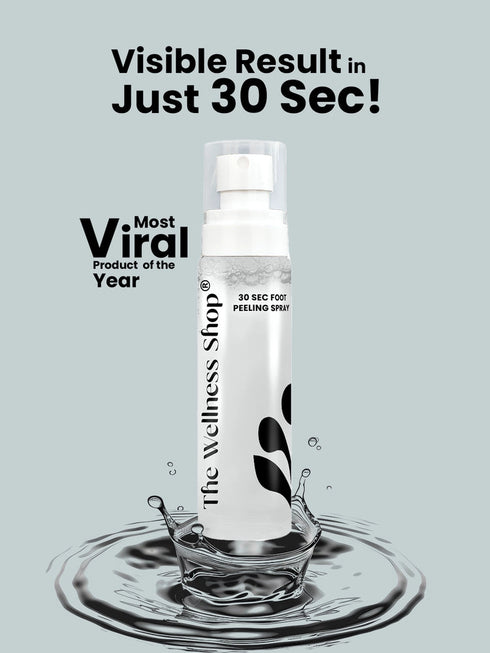 The wellness shop 30 SEC FOOT PEELING SPRAY