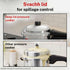 Prestige Popular Plus Svachh Virgin Aluminium Spillage Control Pressure Cooker 4 L Silver