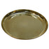 Round Brass Handmade Thali 615g Set 1