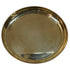 Round Brass Handmade Thali 615g Set 1