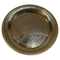 India Brass Hammered Thali 384g Set 1