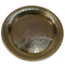 Brass Embossed Thali with Shine 532g Set 1