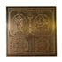 Brass Maha Lakshmi Kubera Yantra for Home & Office