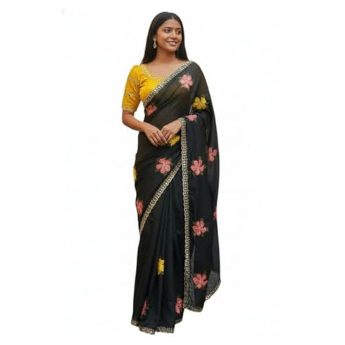 Vasthrlay Embroidery Saree