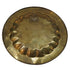 Brass Wall Hanging Plate Peacock 185g Set 1