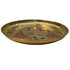 Peacock Design Brass Puja Thali 226g Set 1