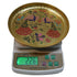 Peacock Design Brass Puja Thali 226g Set 1