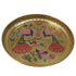 Peacock Design Brass Puja Thali 442g Set 1