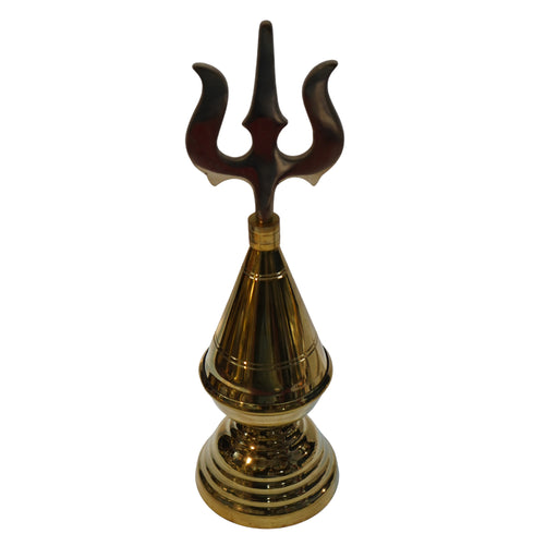 Brass Trishul Kalasam for Pooja 416g Set 1