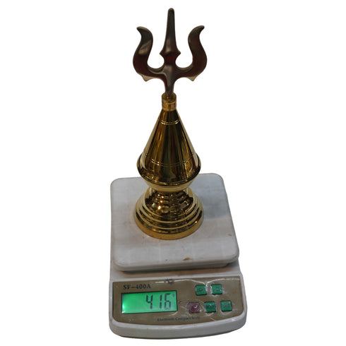 Brass Trishul Kalasam for Pooja 416g Set 1