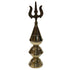 Brass Trishul Kalash for Mandir 521g Set 1