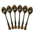 Brass Designer Spoon 32g Pack of 6