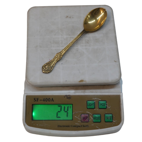 Brass Designer Spoon 32g Pack of 6