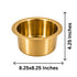 Brass Hammered Patela/Bhagona for Home Decor | Pack of 1