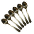 Handmade Pure Brass Spoon 11g Pack of 6