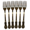 Handmade Pure Brass Fork 31g Pack of 6