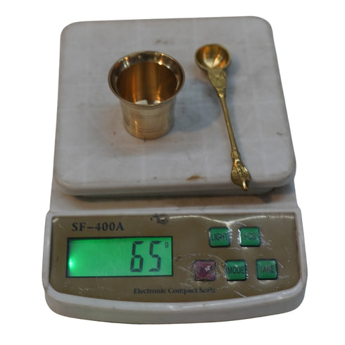 Brass Panchpatra Set 65g Set 1