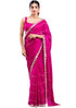 Vasthrlay Green Embroidery Saree