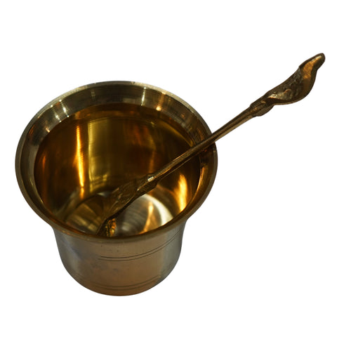 Traditional Handcraft Panchpatra 91g Set 1