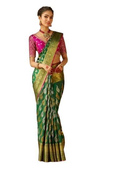 Vasthrlay Kanjivaram Woven Saree