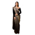 Vasthrlay Black Banarasi Woven Saree