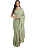 Vasthrlay Pink Border Unstitched Saree
