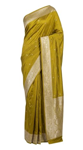 Vasthrlay Golden Traditional Banarasi