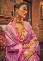 Vasthrlay Kanjivaram Unstitched Saree