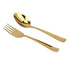 ROSTON Cutlery Set | Stainless Steel Gold Premium Spoon Set Luxury Dinning Tabelware