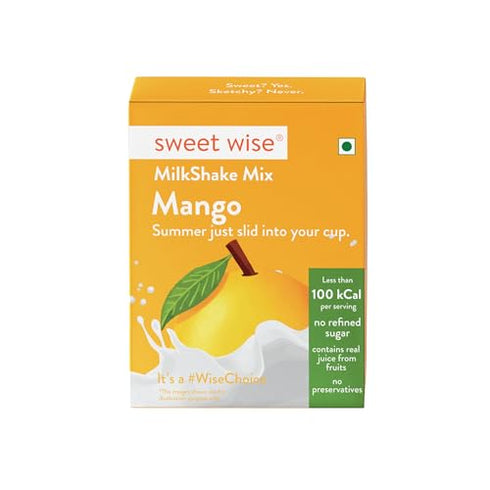 Sweet wise Mango Milk shake -125gm| Natural Powder