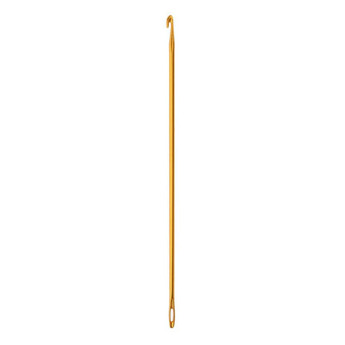 4 Pcs Afghan Crochet Hook Knitting Needle Hand Knit Tool with Hole 4 Sizes