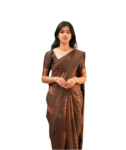 Vasthrlay Banarasi Unstitched Saree