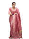 Vasthrlay Banarasi Kanjivaram Wedding Pari 165 Saree With Blouse Piece