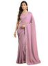 Vasthrlay Maroon Border Unstitched Saree